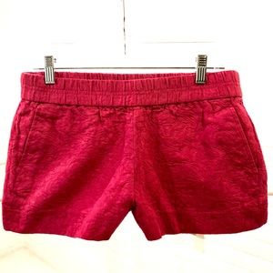 J.Crew 3" floral jacquard boardwalk pull-on short